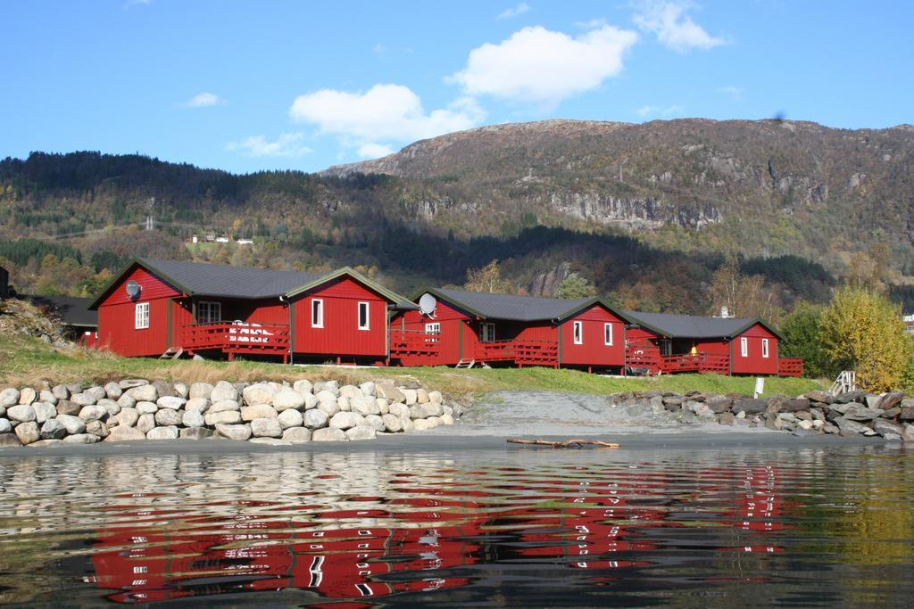 Sauda Fjord Camping Saudasjøen Buitenkant foto